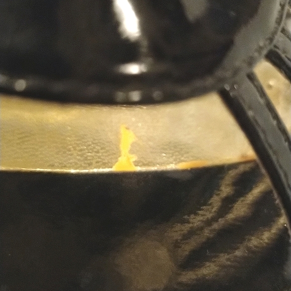 Avon Black Strappy Sling Back Heels Size 10 - Picture 10 of 11